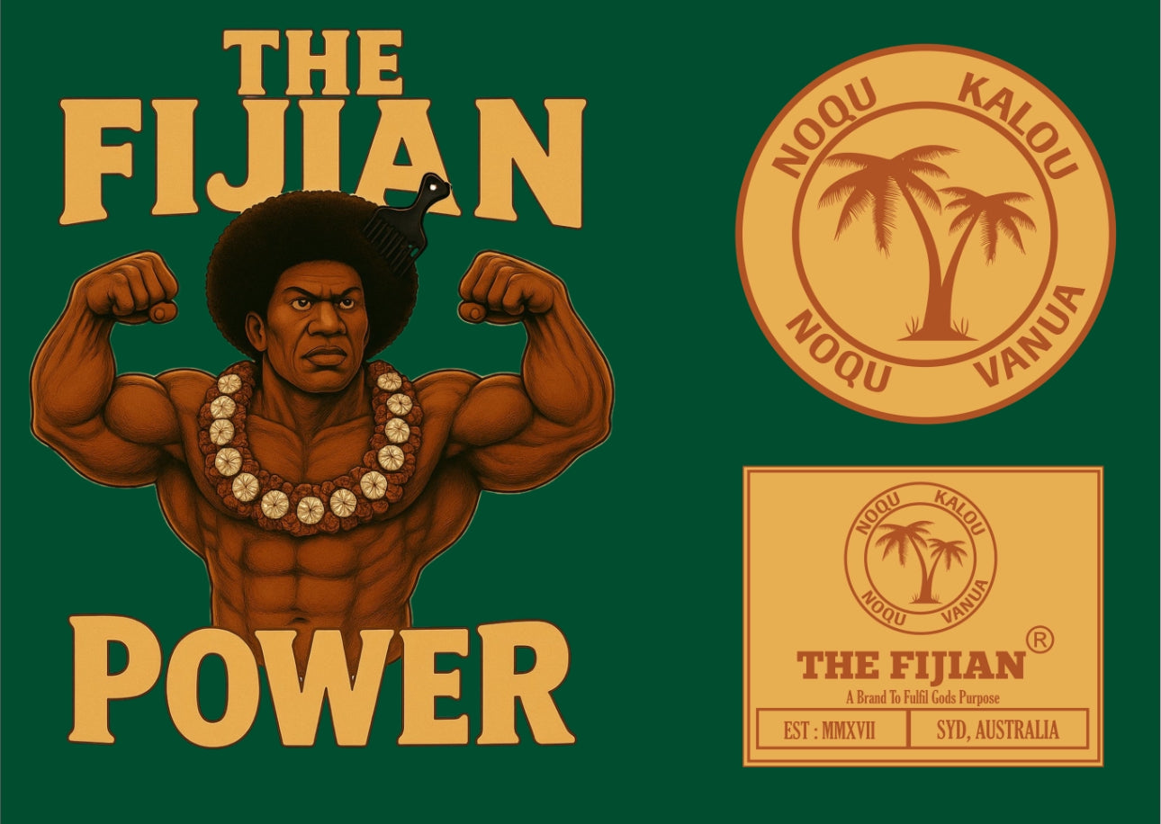THE FIJIAN POWER STAPLE TEE