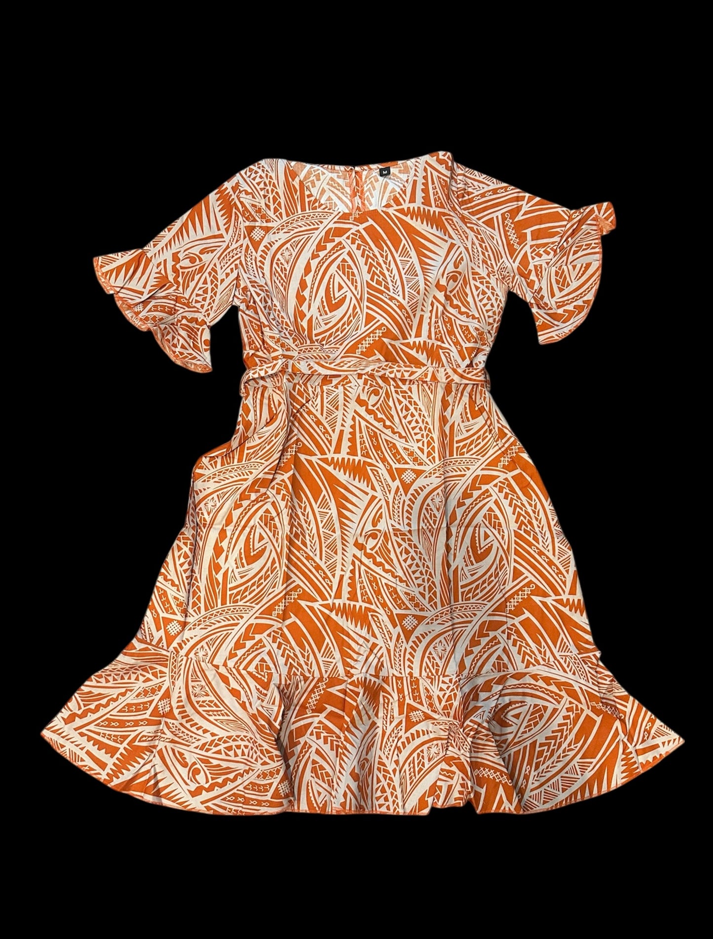 LADIES SPIRAL DRESS
