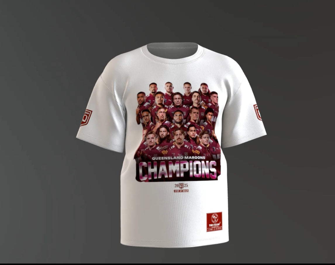 STATE OF ORIGIN CHAMPION TEES