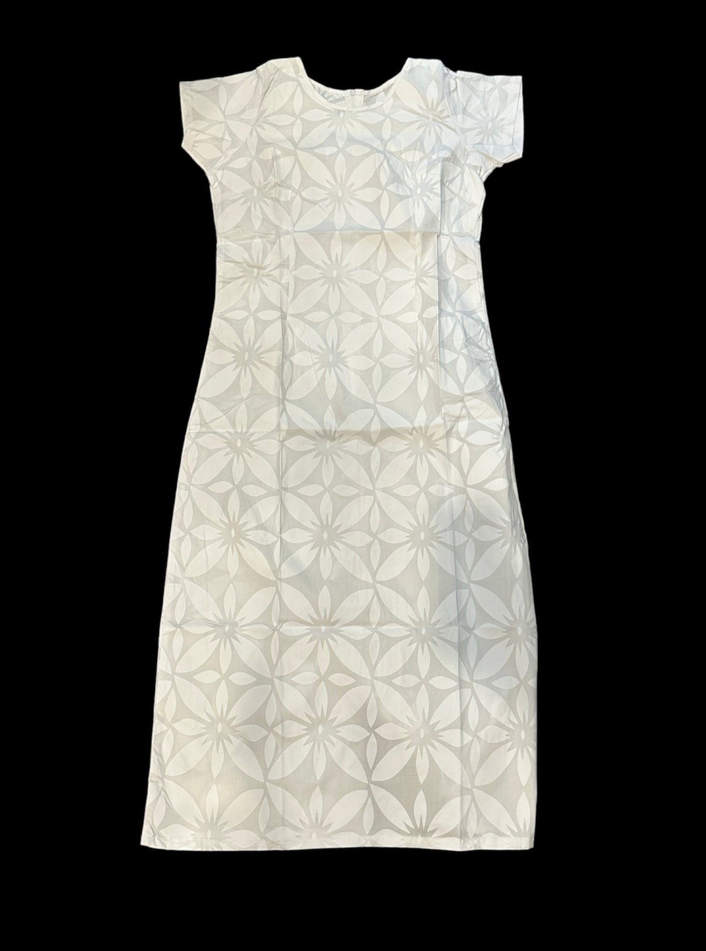 Ladies White Long Dress