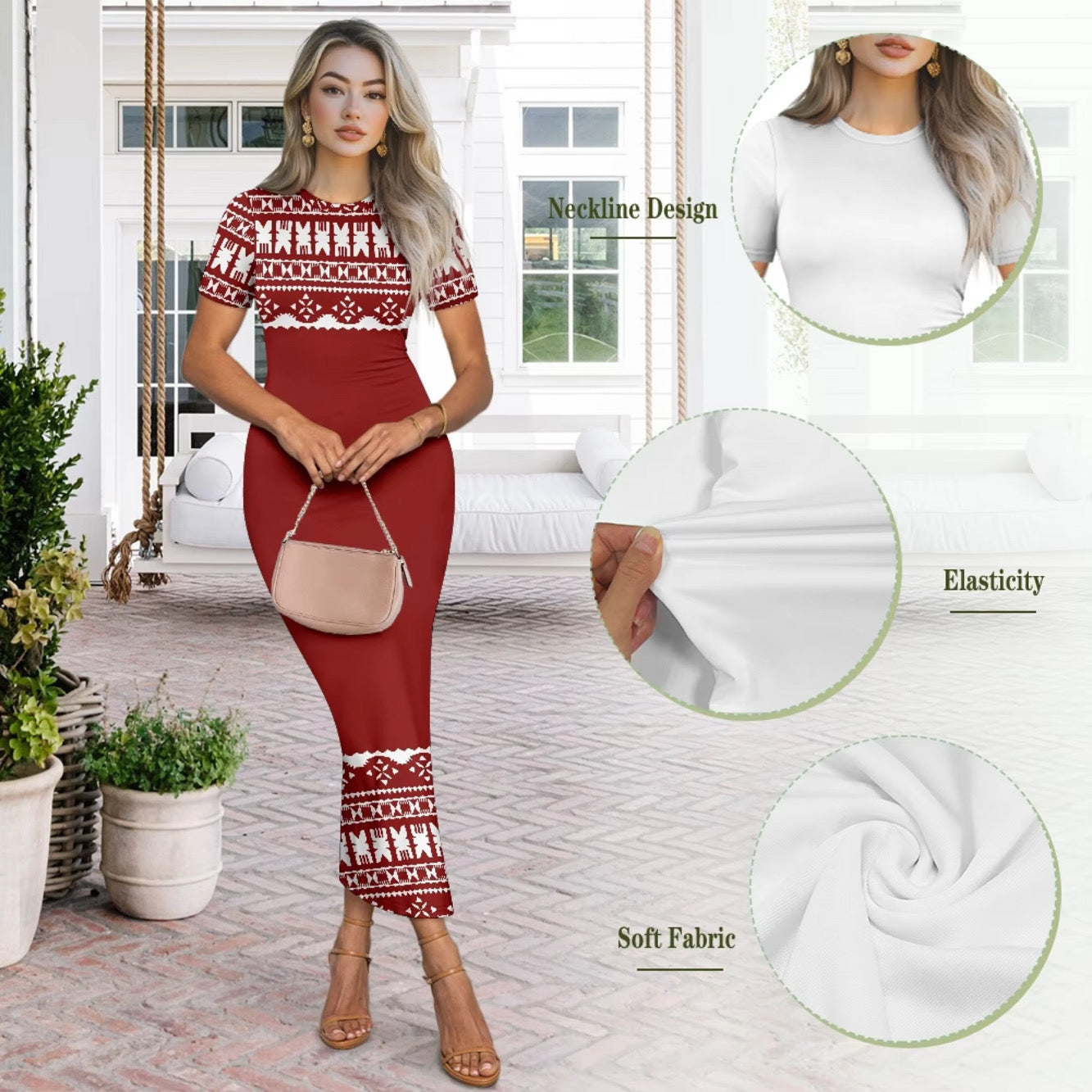 The Fijian Stretch Dress
