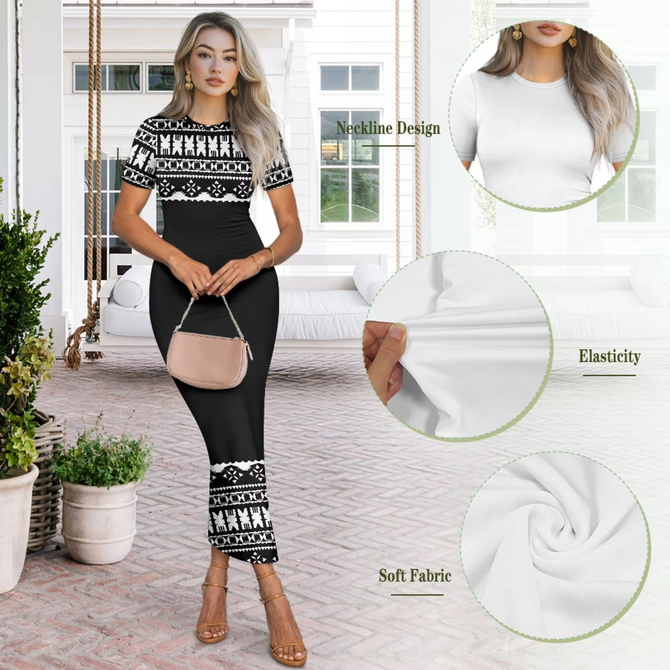The Fijian Stretch Dress