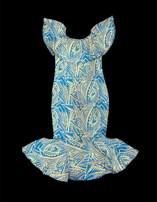 LADIES SPIRAL DRESS