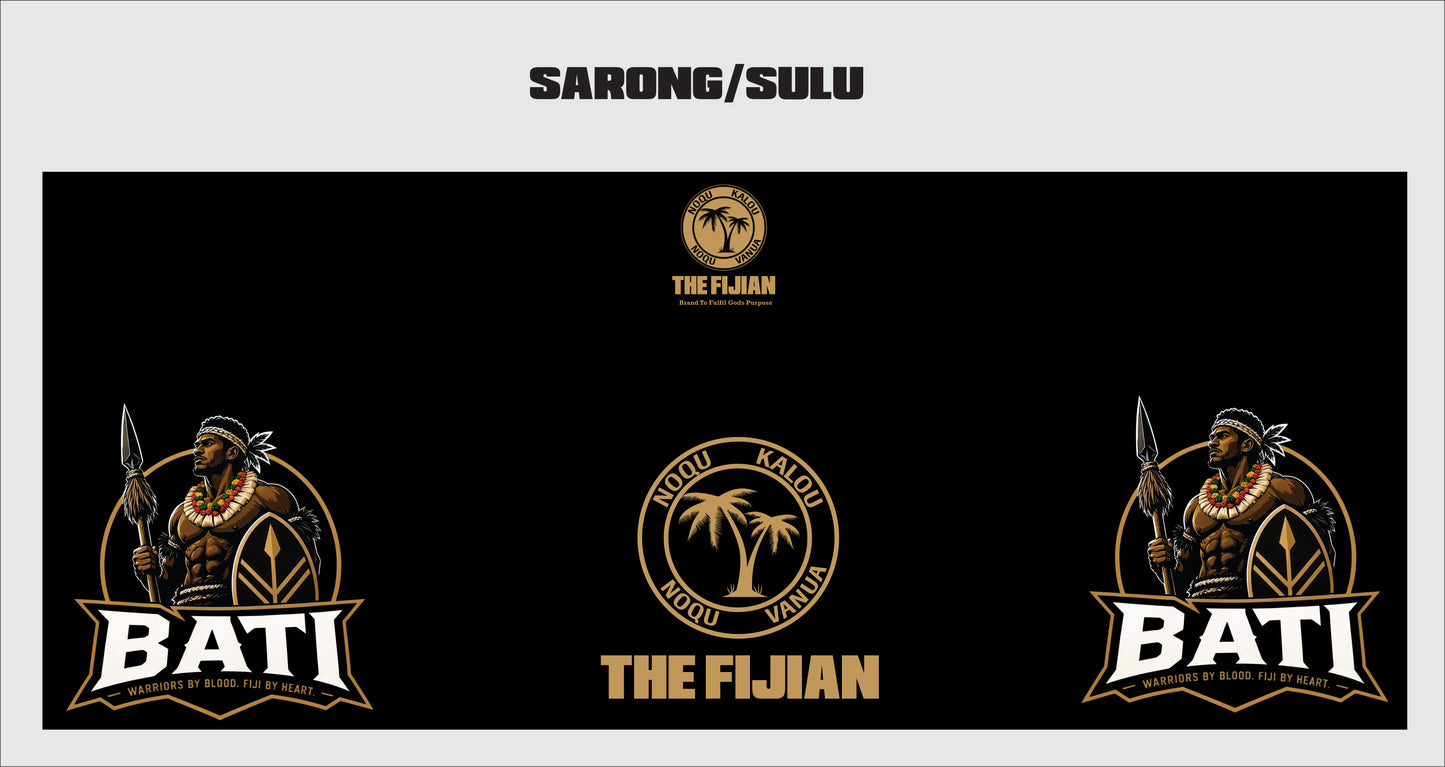 The Fijian Bati Sarong/Sulu