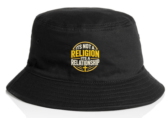 ITS NOT A RELIGION BUCKET HAT