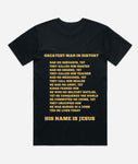 Greatest Man In History T-shirt