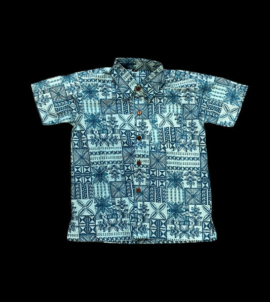 Boys Tapa Bula Shirt (Kids)